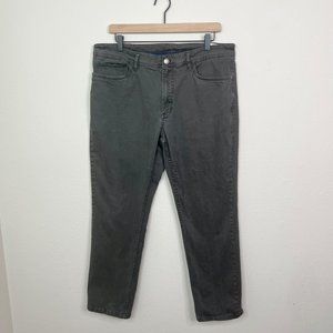 English Laundry Men's Gray 5 Pocket Chino Midway Pant Size 36 X 30 1538345